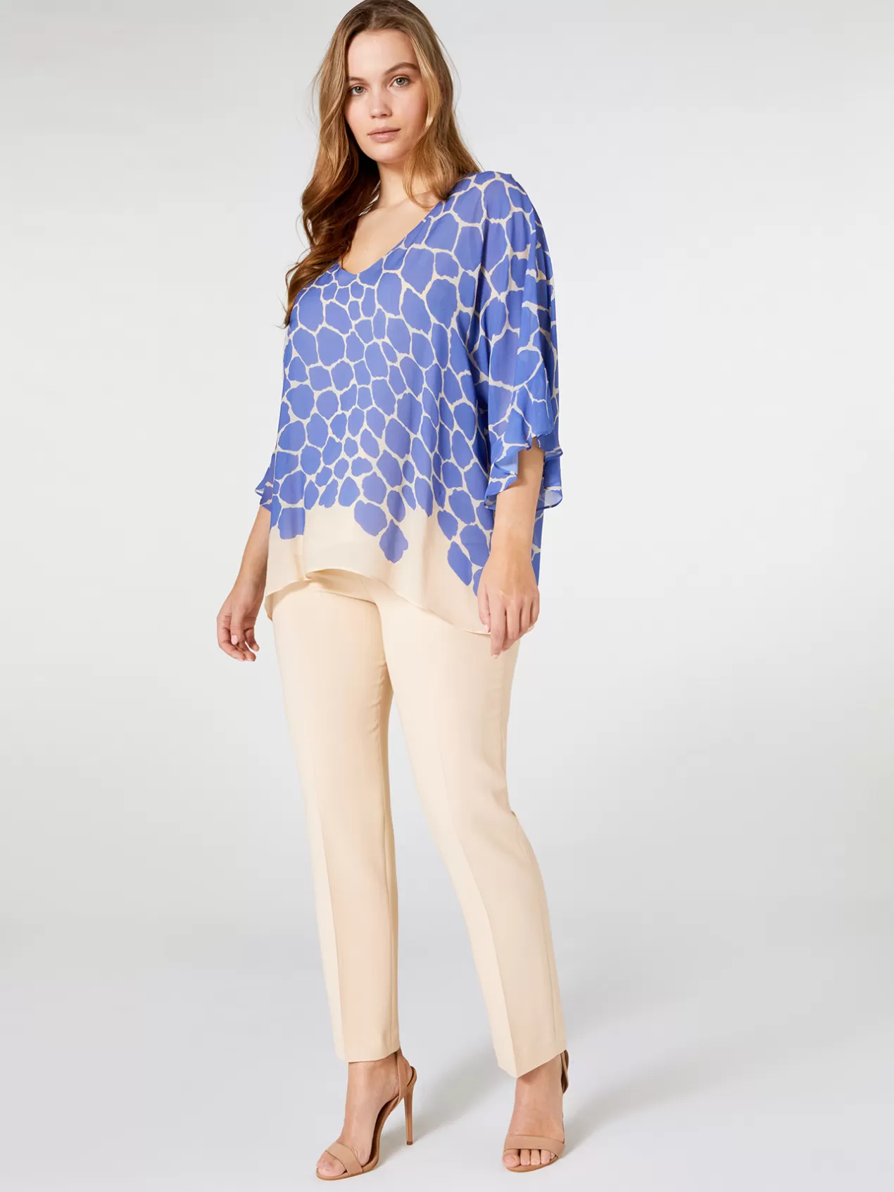 Hot Elena Mirò Blouse Elegante Imprimee Violet