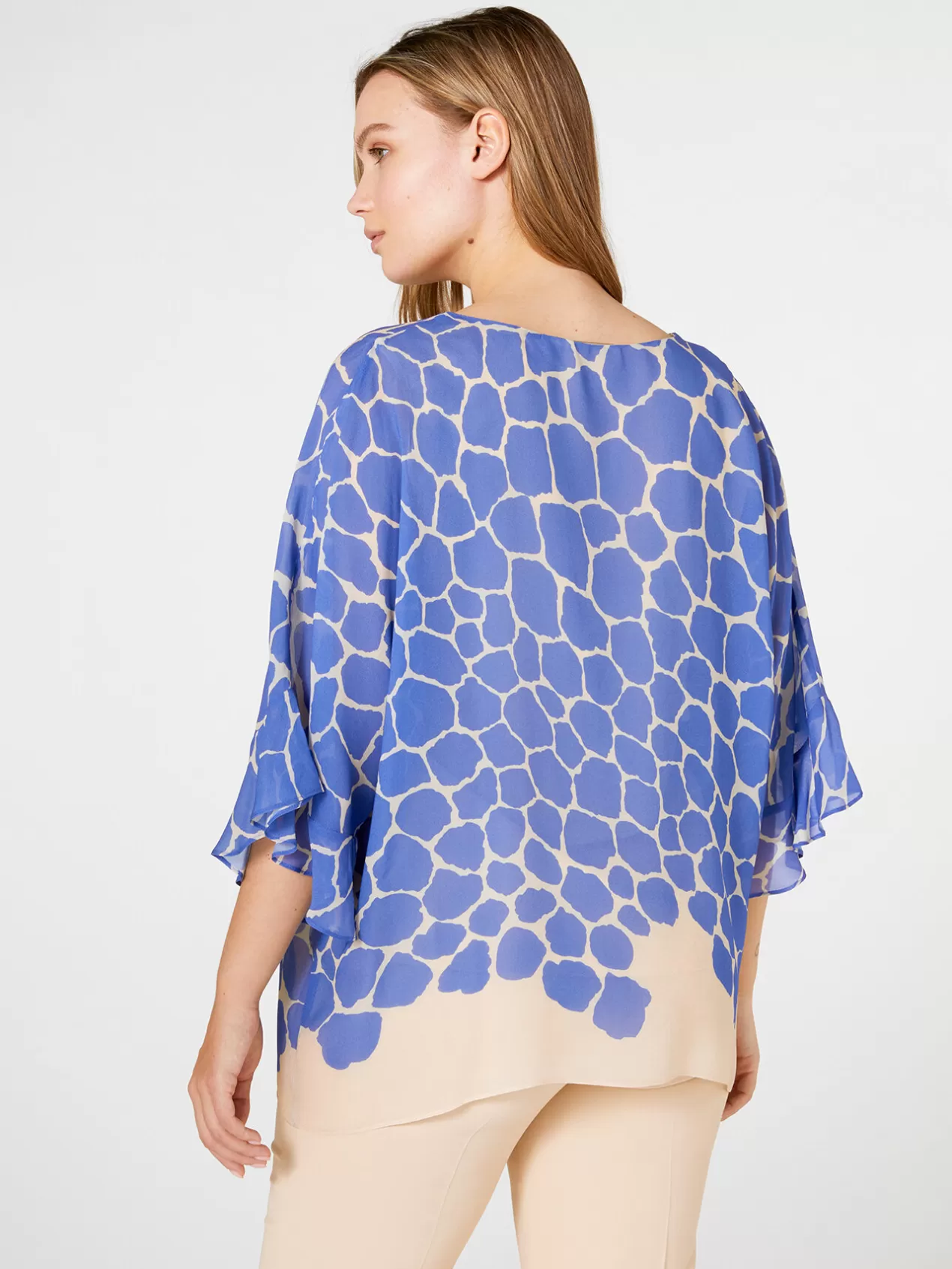 Hot Elena Mirò Blouse Elegante Imprimee Violet