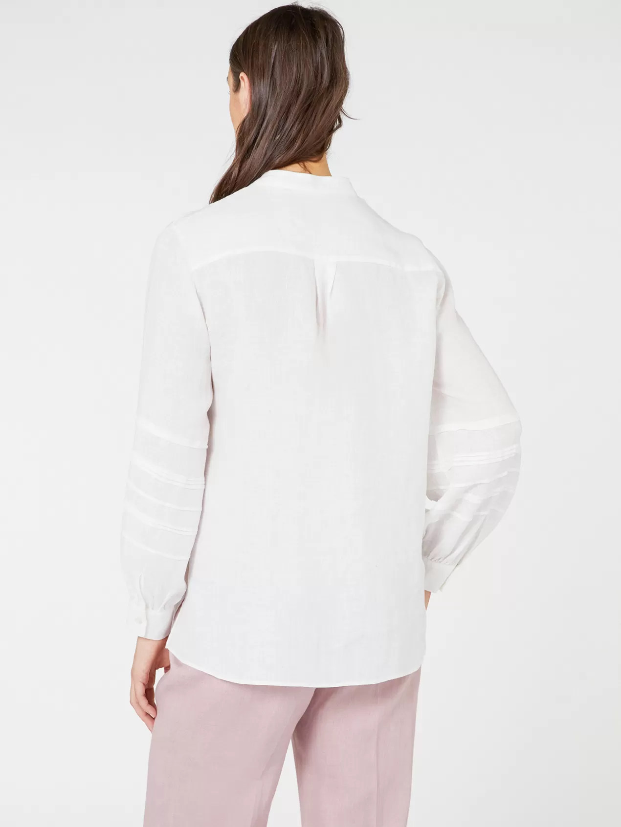 Store Elena Mirò Blouse En Lin Blanc