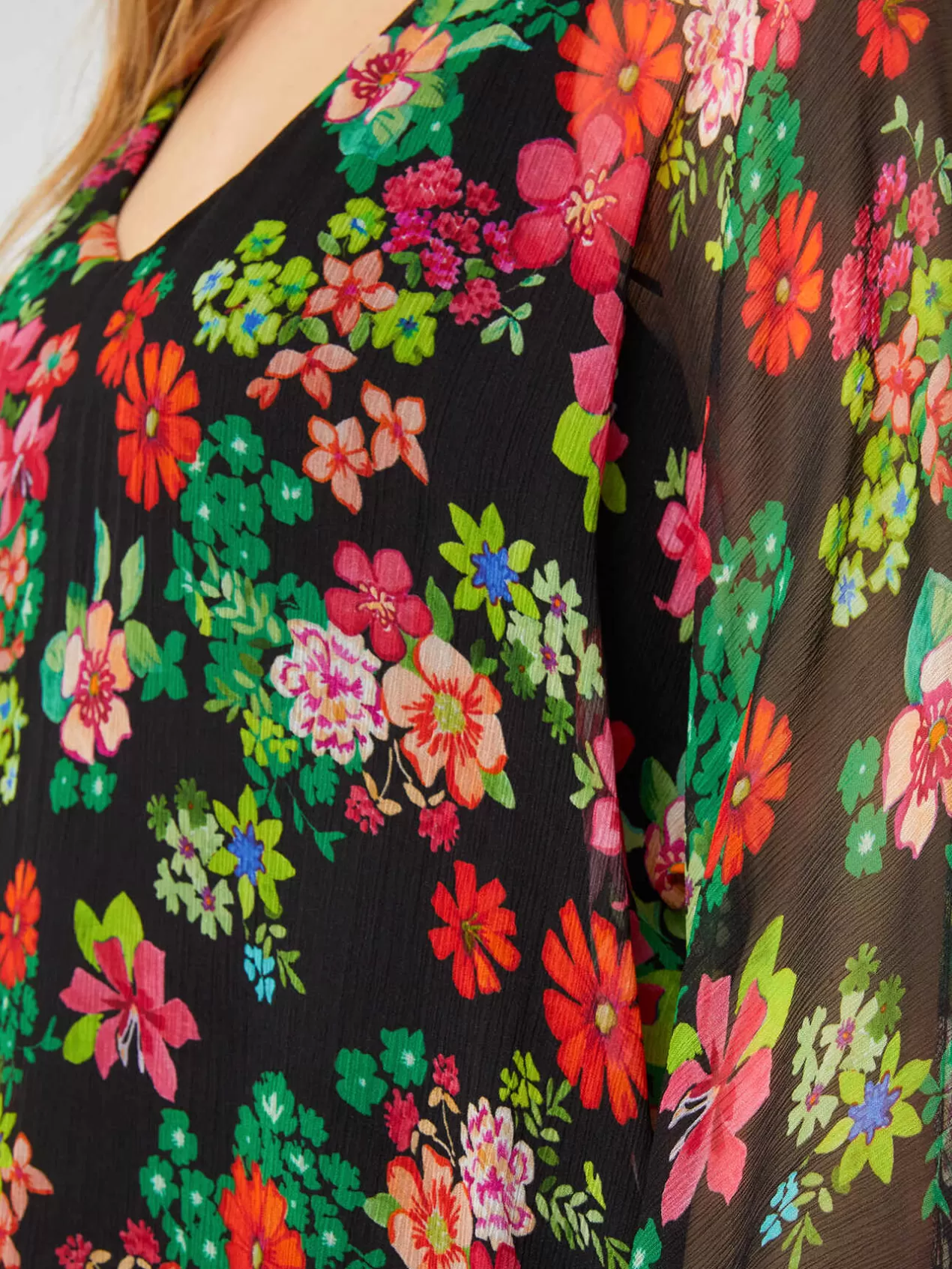 Flash Sale Elena Mirò Blouse En Viscose Imprimee Noir