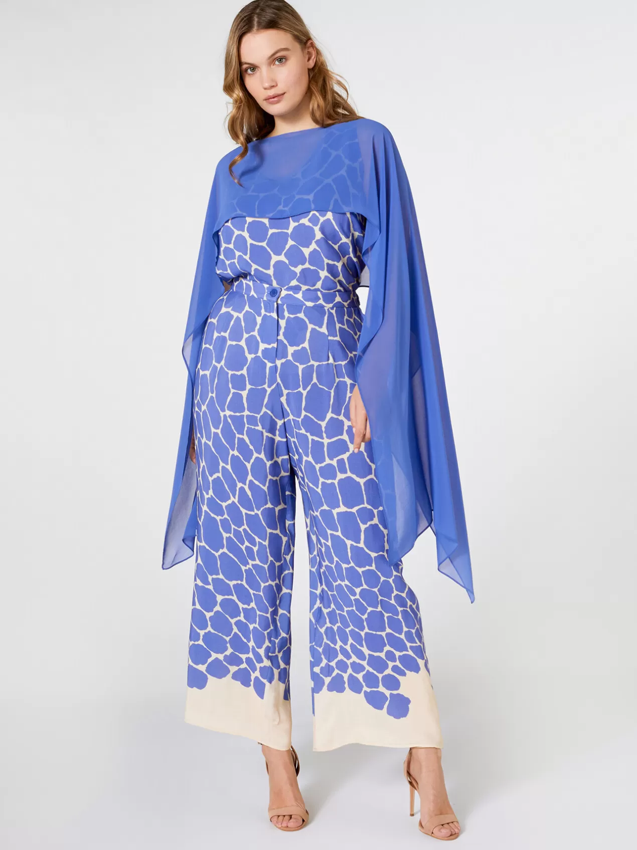 Flash Sale Elena Mirò Etole Ample En Georgette Violet