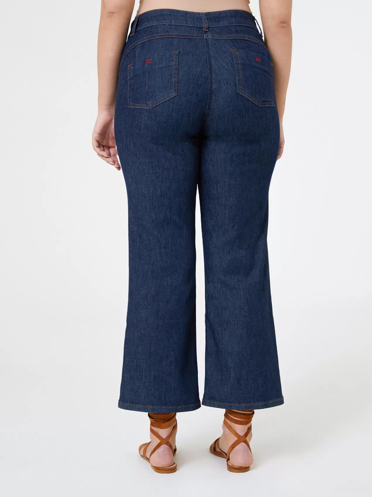 Best Sale Elena Mirò Jean Cropped Bleu