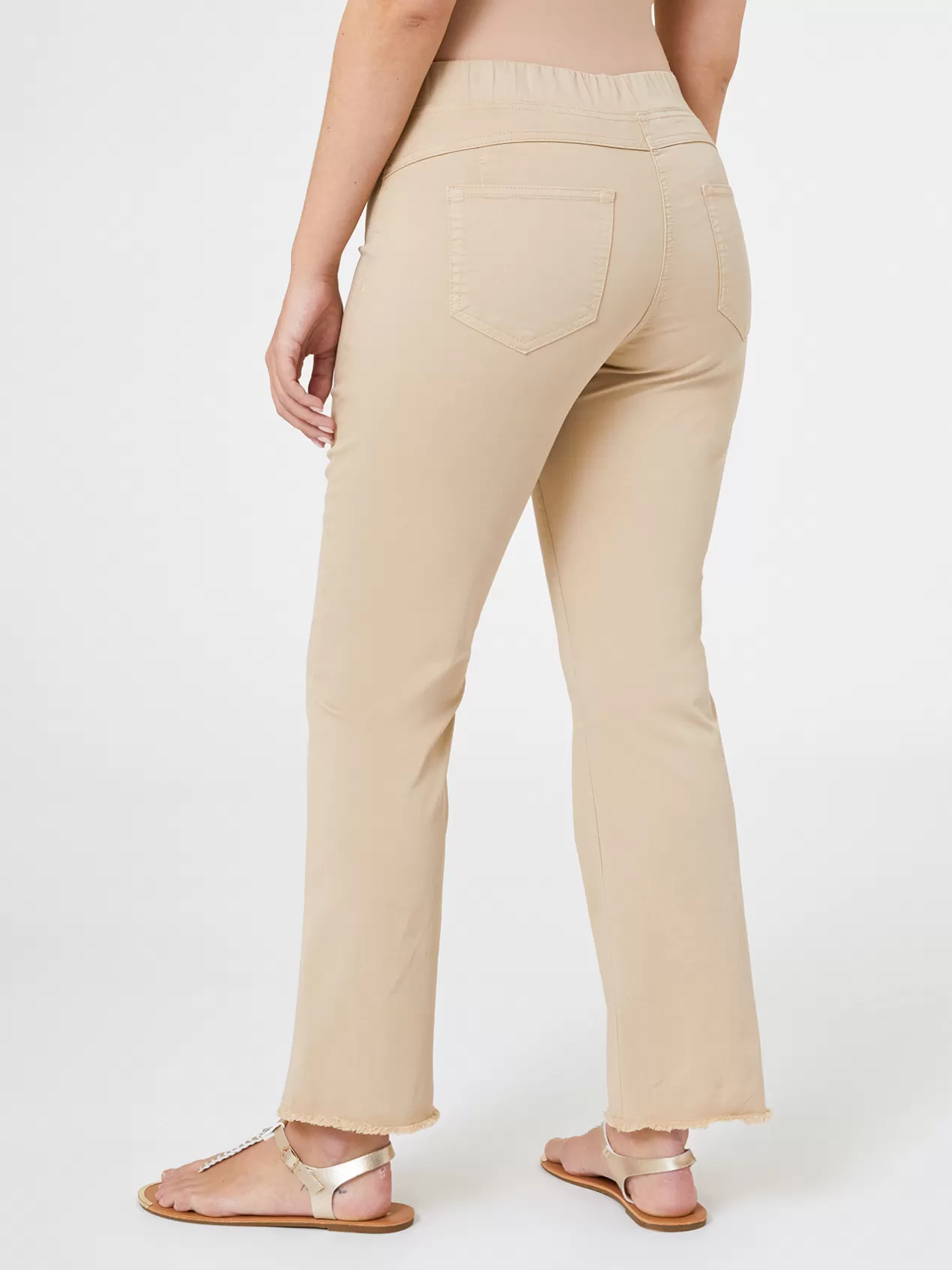 Clearance Elena Mirò Jegging Teint Sur Piece Beige