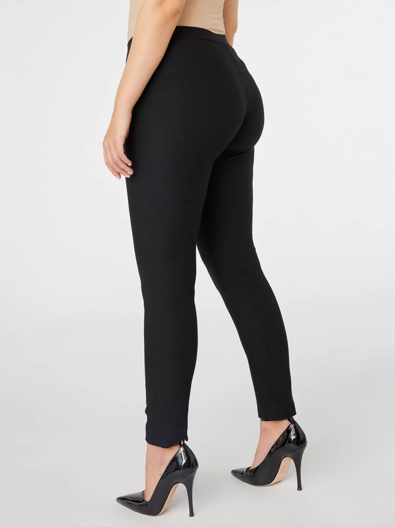 Shop Elena Mirò Pantalon Super Skinny Noir