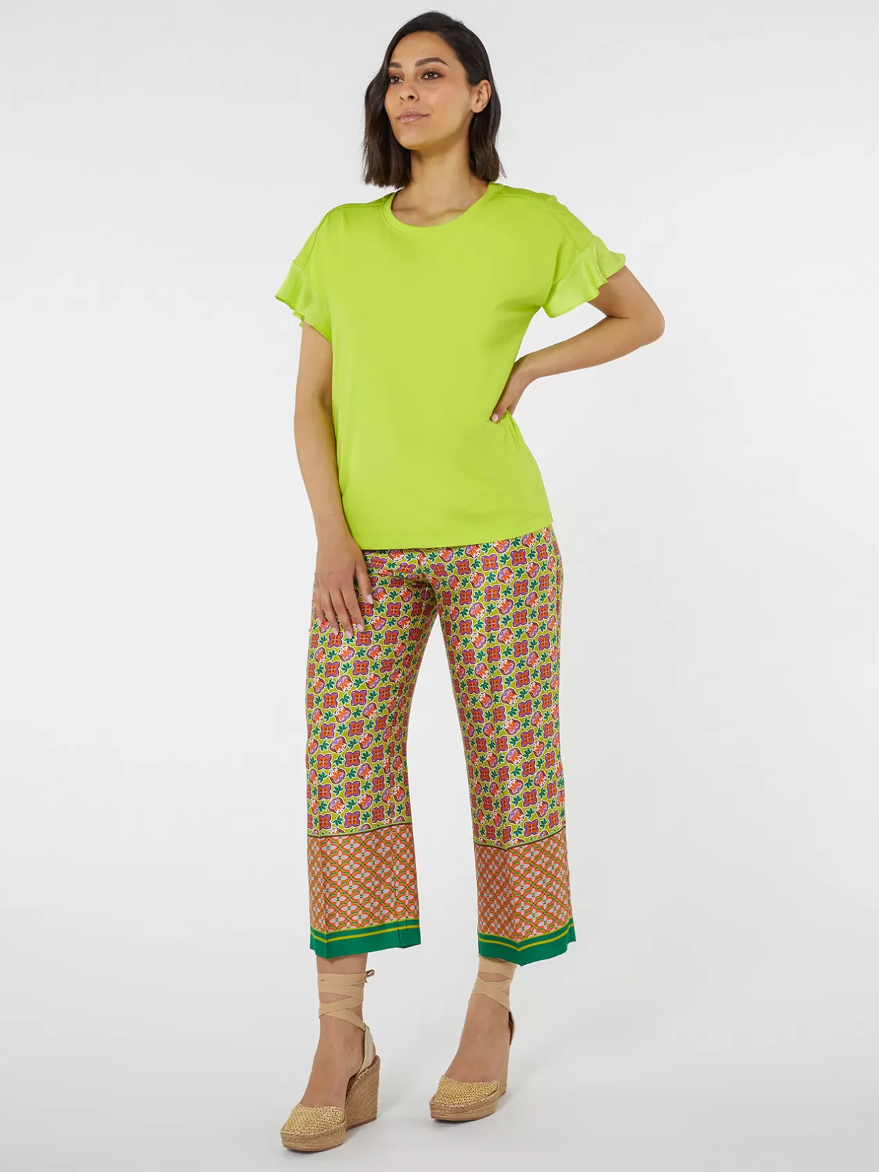 Hot Elena Mirò T-Shirt Vert