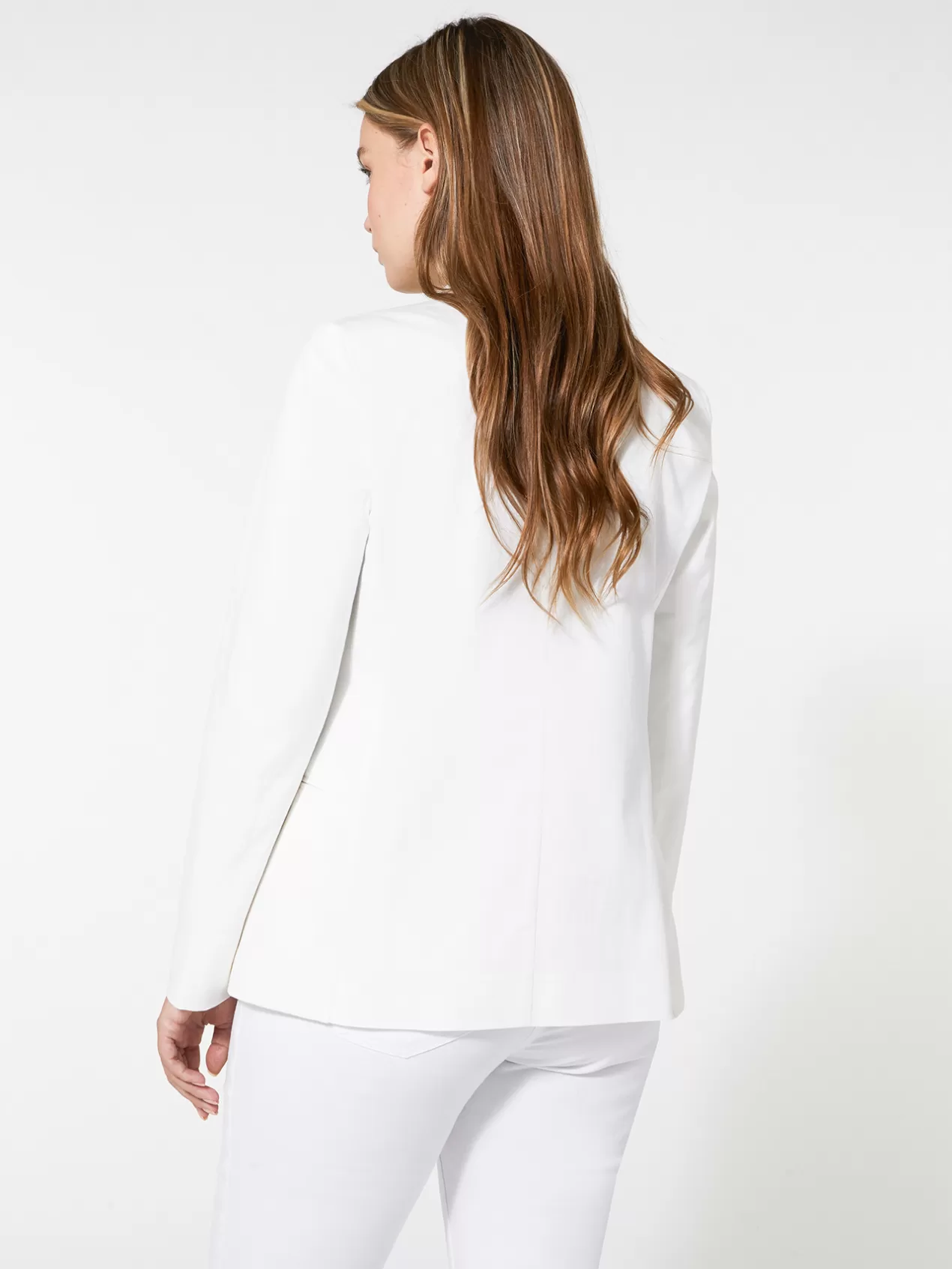 Best Elena Mirò Veste Blazer A Un Bouton Blanc